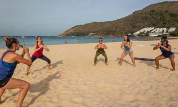 Beach Yoga